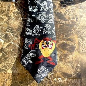 Looney tunes taz tie